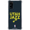 NBA Utah Jazz Standard - Black Galaxy S20 FE Clear Case